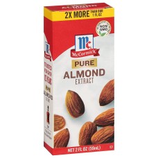 MC CORMICK: Pure Almond Extract, 2 oz