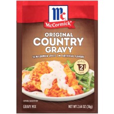 MC CORMICK: Original Country Gravy, 2.64 oz