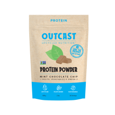 OUTCAST FOODS: Plant Protein Choc Mint, 908 gm