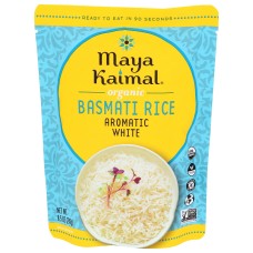 MAYA KAIMAL: Rice Basmati Aromatic White, 8.5 oz