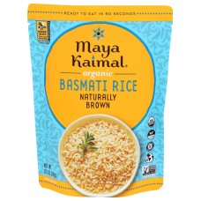 MAYA KAIMAL: Rice Basmati Naturally Brown, 8.5 oz