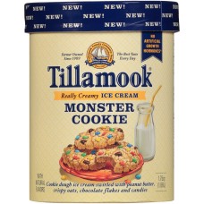 TILLAMOOK: Monster Cookie Ice Cream, 48 oz