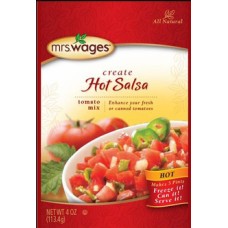 MRS WAGES: Hot Salsa Tomato Mix, 4 oz