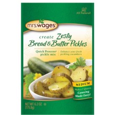 MRS WAGES: Zesty Bread & Butter Pickles, 6.2 oz