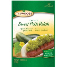 MRS WAGES: Sweet Pickle Relish Mix, 3.88 oz