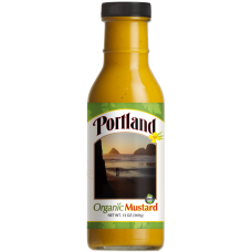 PORTLAND MUSTARD: Organic Yellow Mustard, 13 oz