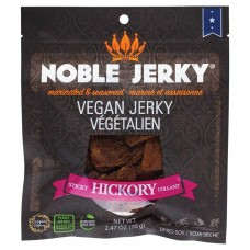 NOBLE JERKY: Sticky Hickory Collant Vegan Jerky, 2.47 oz