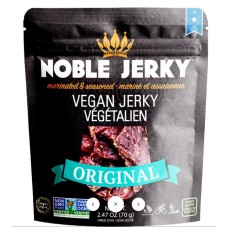 NOBLE JERKY: Original Vegan Jerky, 2.47 oz
