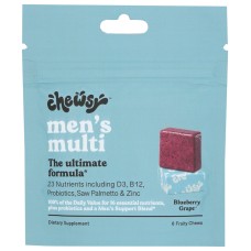 CHEWSY: Mens Multivitamin Packet, 6 pc