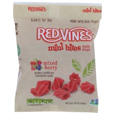 RED VINES: Mini Bites Made Simple Mixed Berry Bag, 4.8 oz