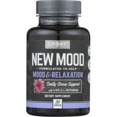 ONNIT: New Mood Daily Stress and Mood Support, 30 cp