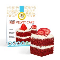 NO SUGAR ALOUD: Low Carb Red Velvet Cake Mix, 13 oz