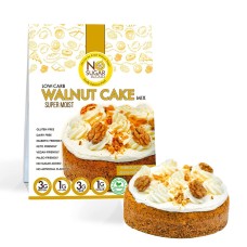 NO SUGAR ALOUD: Low Carb Walnut Cake Mix, 13 oz