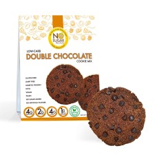 NO SUGAR ALOUD: Low Carb Double Chocolate Cookie Mix, 10 oz
