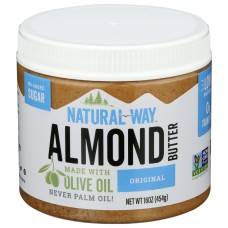 NATURAL WAY: Original Almond Butter Olive Oil, 16 oz