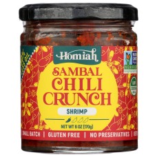 HOMIAH: Sambal Chili Crunch Shrimp, 6 oz