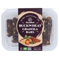 GLUTENULL: Buckwheat Granola Bars, 8 oz