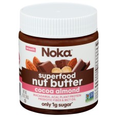 NOKA: Chocolate Almond Nut Butter Jar, 10 oz