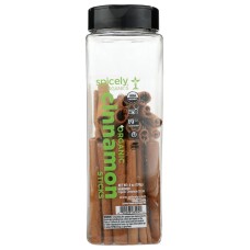 SPICELY ORGANICS: Organic Cinnamon Sticks, 6 oz