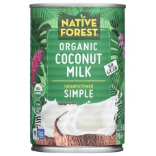NATIVE FOREST: Organic Unsweetened Simple Coconut Milk, 13.5 fo