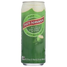 TASTE NIRVANA: Real Coconut Water Tall Can, 16.2 fo