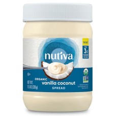 NUTIVA: Vanilla Coconut Spread, 11.5 oz