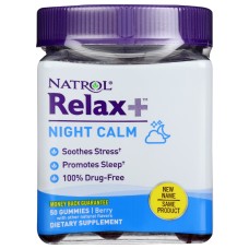 NATROL: Relax Plus Night Calm Gummies, 50 ea