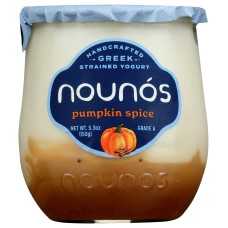 NOUNOS: Pumpkin Spice Greek Yogurt, 5.3 oz