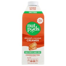 NUTPODS: Almond Coconut Creamer Cookie Butter, 25.4 fo