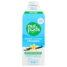 NUTPODS: Almond Coconut Creamer French Vanilla , 25.4 fo