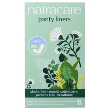 NATRACARE: Mini Panty Liners, 30 pc