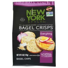 NEW YORK STYLE: Everything Bagel Crisps, 6 oz