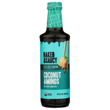 NAKED AND SAUCY: Coconut Aminos Less Sodium, 10 fo