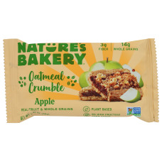 NATURES BAKERY: Oatmeal Crumble Bar Apple, 1.41 oz NATURES BAKERY: Oatmeal Crumble Bar Apple, 1.41 oz