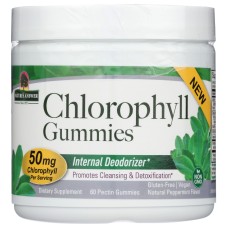 NATURES ANSWER: Chlorophyll Gummies, 60 pc
