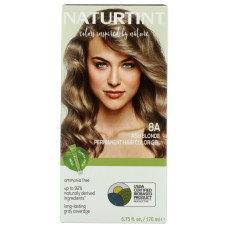 NATURTINT: Permanent Hair Color 8A Ash Blonde, 5.75 fo
