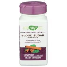 NATURES WAY: Blood Sugar Manager, 90 cp