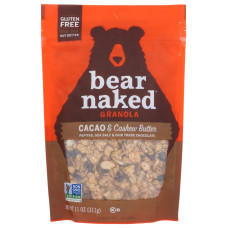 BEAR NAKED: Granola Cacao and Cashew Butter, 11 oz