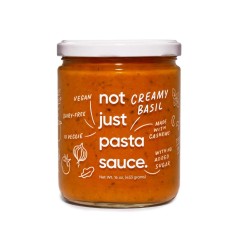 NOT JUST: Creamy Basil Pasta Sauce, 16 oz