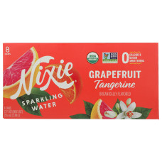 NIXIE: Grapefruit Tangerine Sparkling Water 8Pack, 96 fo NIXIE: Grapefruit Tangerine Sparkling Water 8Pack, 96 fo