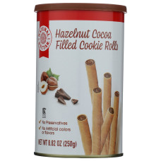 NATURAL NECTAR: Hazelnut Cocoa Filled Cookie Rolls, 8.82 oz NATURAL NECTAR: Hazelnut Cocoa Filled Cookie Rolls, 8.82 oz