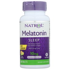 NATROL: Sleep Support 10mg Citrus Fast Dissolve Tablets, 60 cp