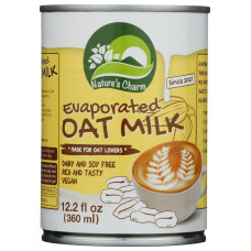 NATURES CHARM: Evaporated Oat Milk, 12.2 oz