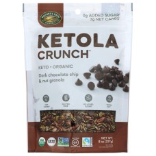 NATURES PATH: Ketola Crunch Dark Chocolate Chip Granola, 8 oz