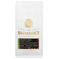 SIR OWLVERICK: Coffee The Ninety Nines Whole Bean Organic, 10 oz