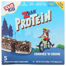CLIF KID: ZBar Cookies N Creme Protein, 6.35 oz