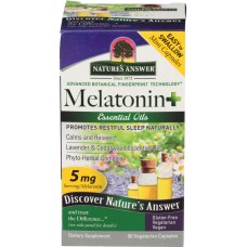 NATURES ANSWER: Melatonin Plus, 60 vc