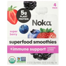 NOKA: Super Berry Superfood Smoothie Immunity Boost, 16.9 oz