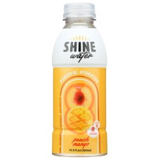SHINEWATER: Peach Mango Water, 16.9 fo