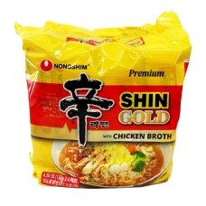 NONG SHIM: Shin Gold Ramyun Noodles, 18.32 oz